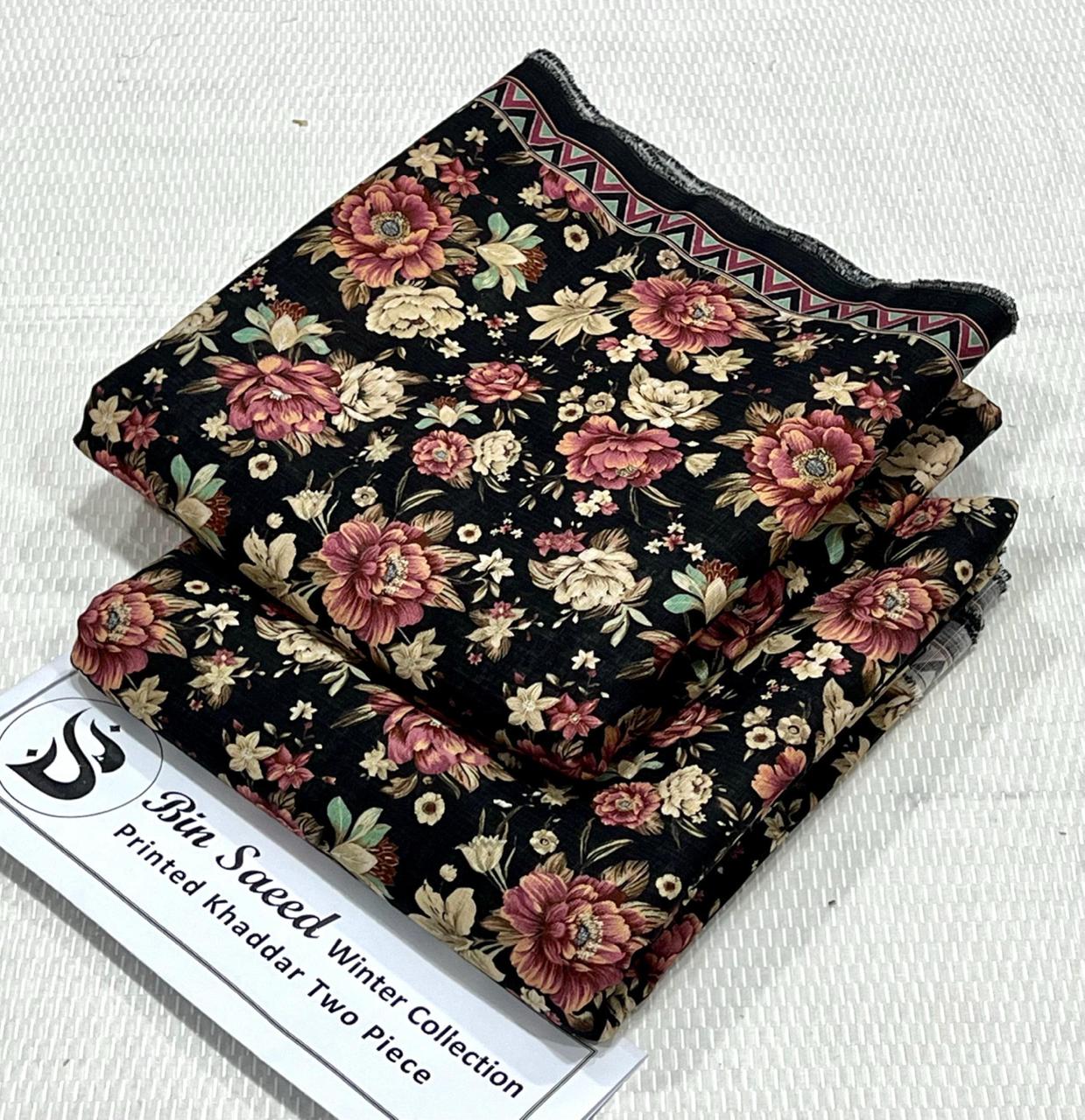 Bin Saeed Khaddar 2Piece
