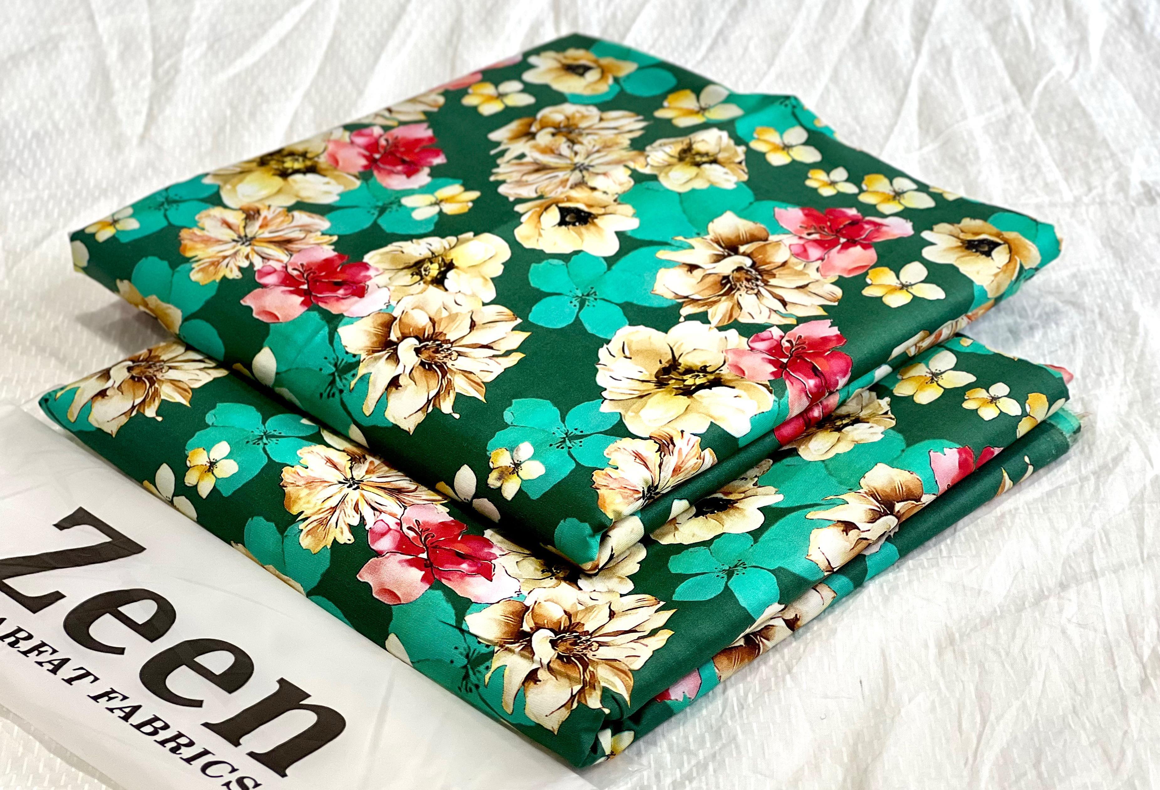 ZEEN Allover Linen 2Piece D-001