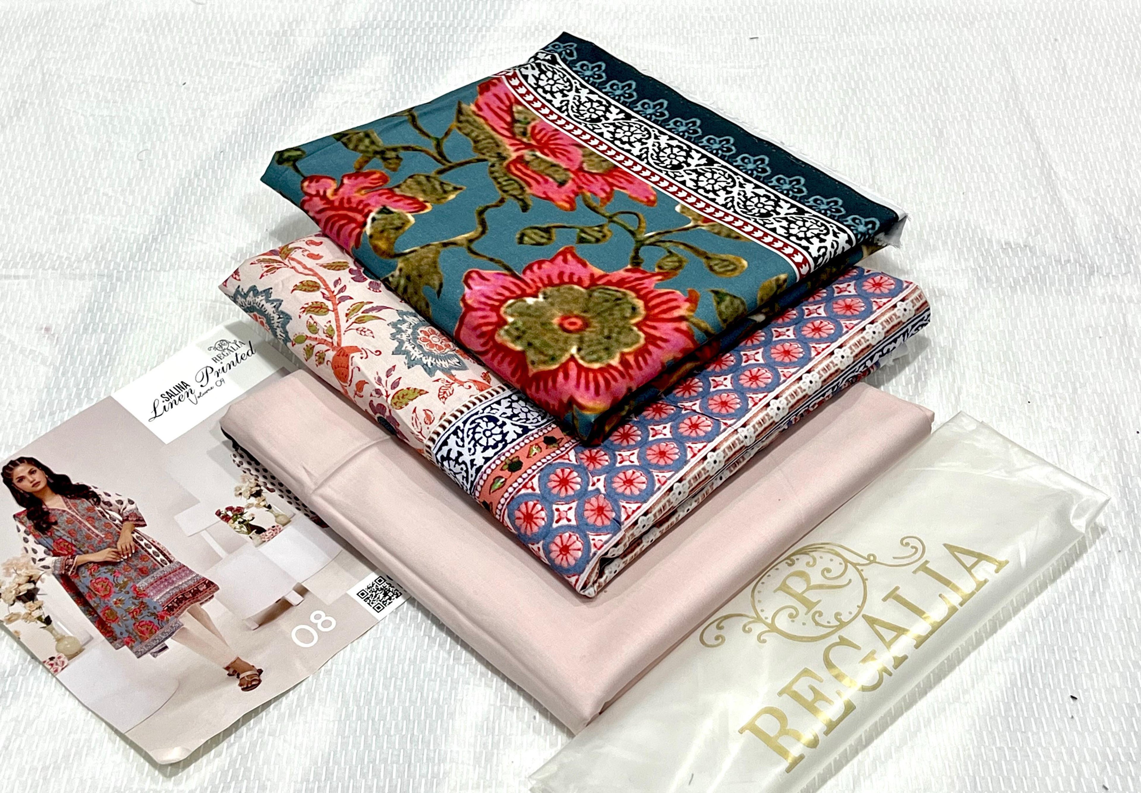 Salina Linen 3Piece By Regalia D-008