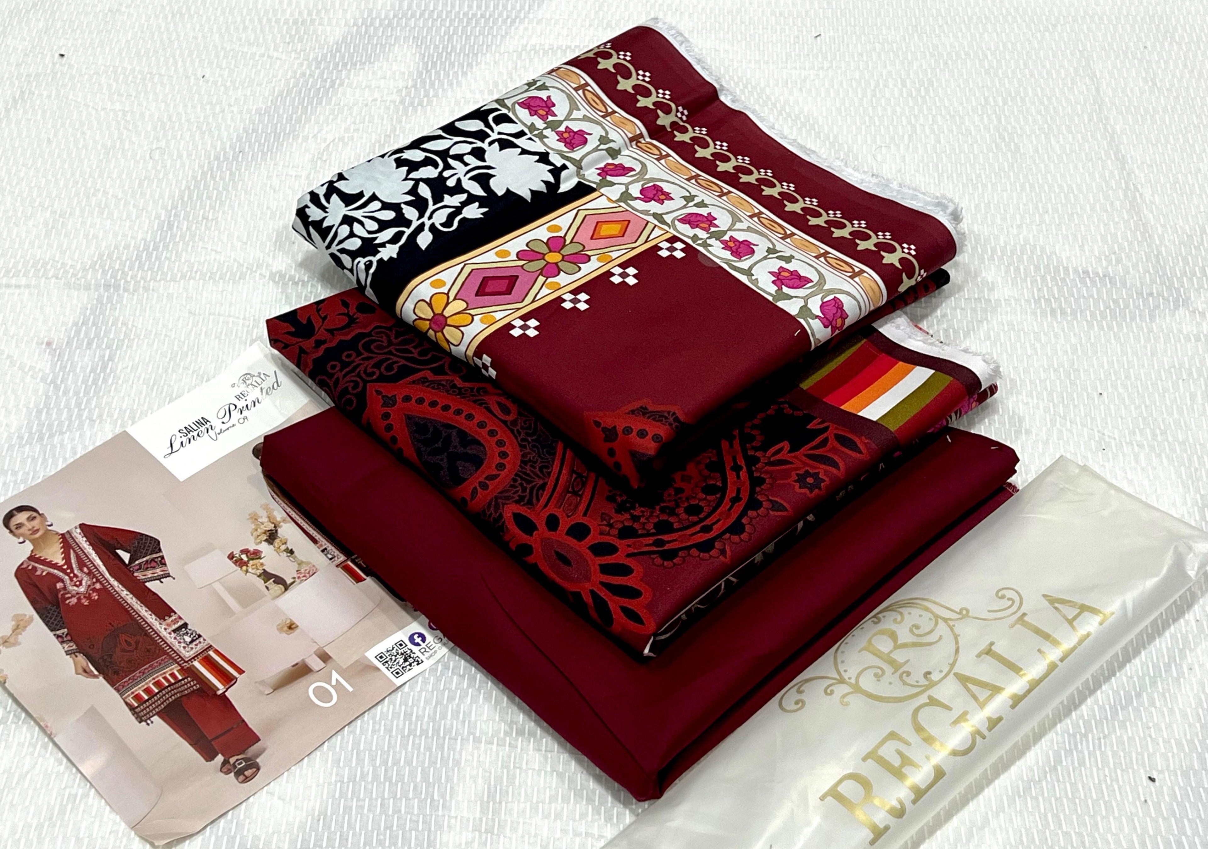 Salina Linen 3Piece By Regalia D-001