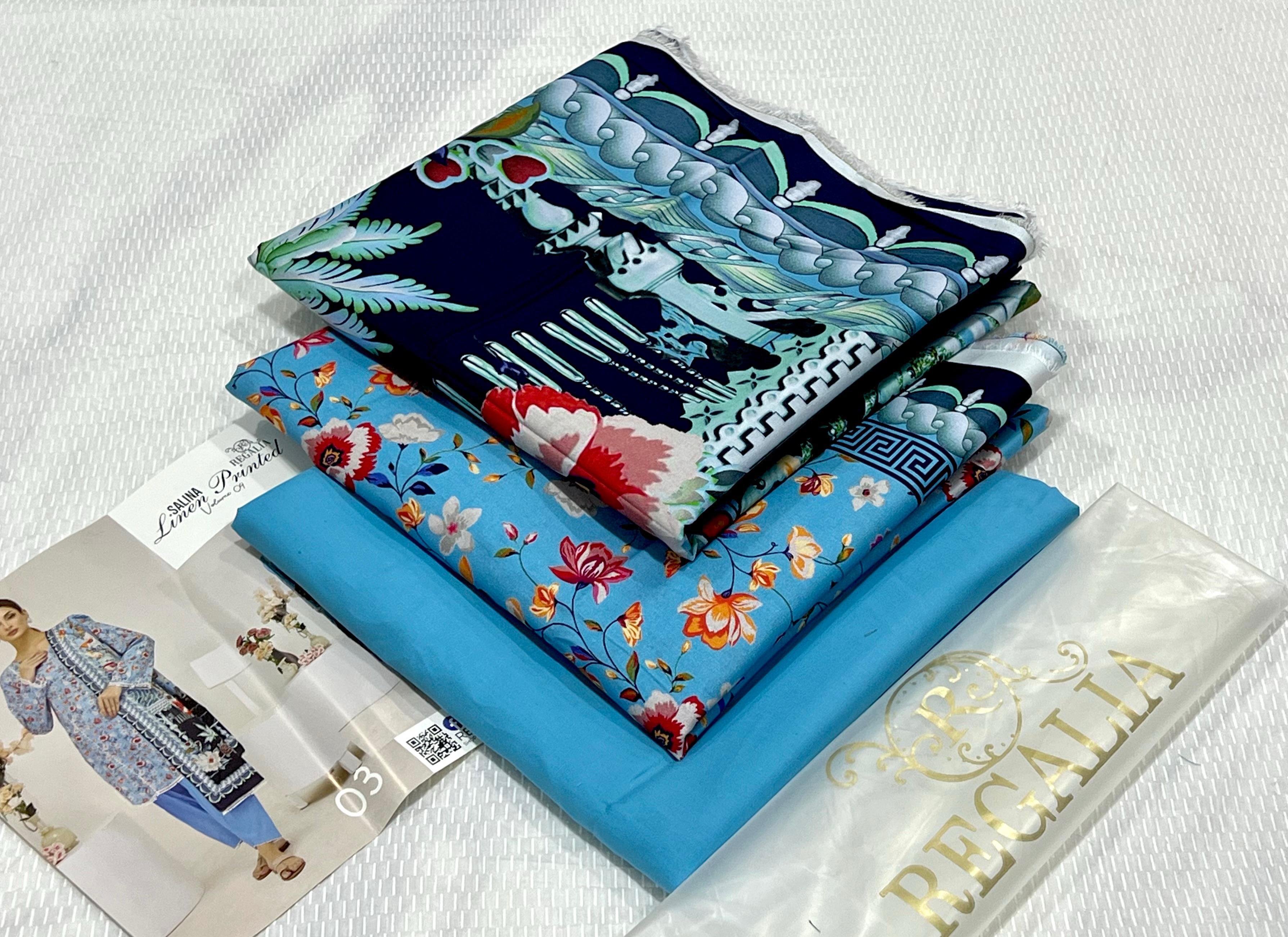 Salina Linen 3Piece By Regalia D-003