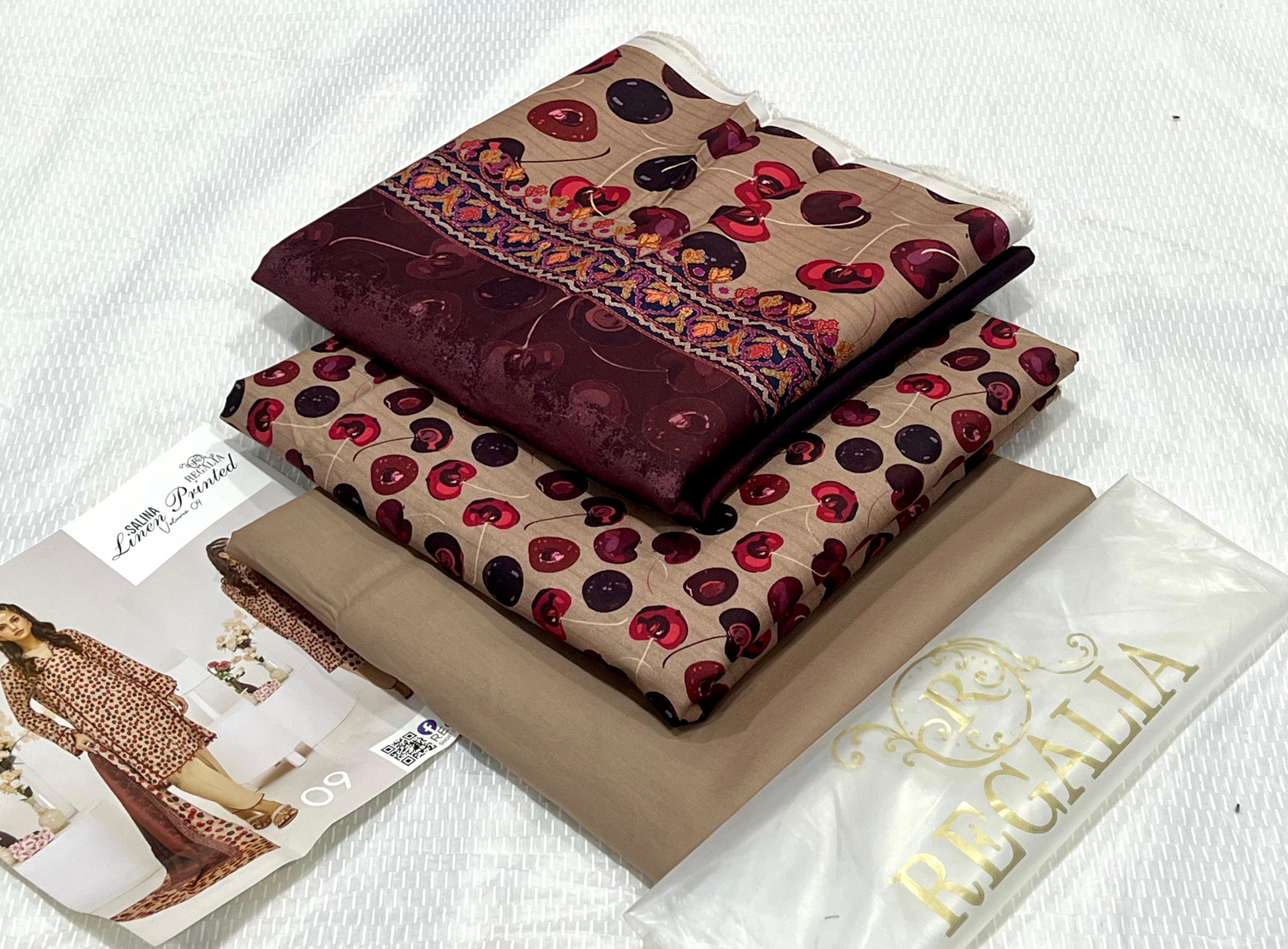 Salina Linen 3Piece By Regalia D-009