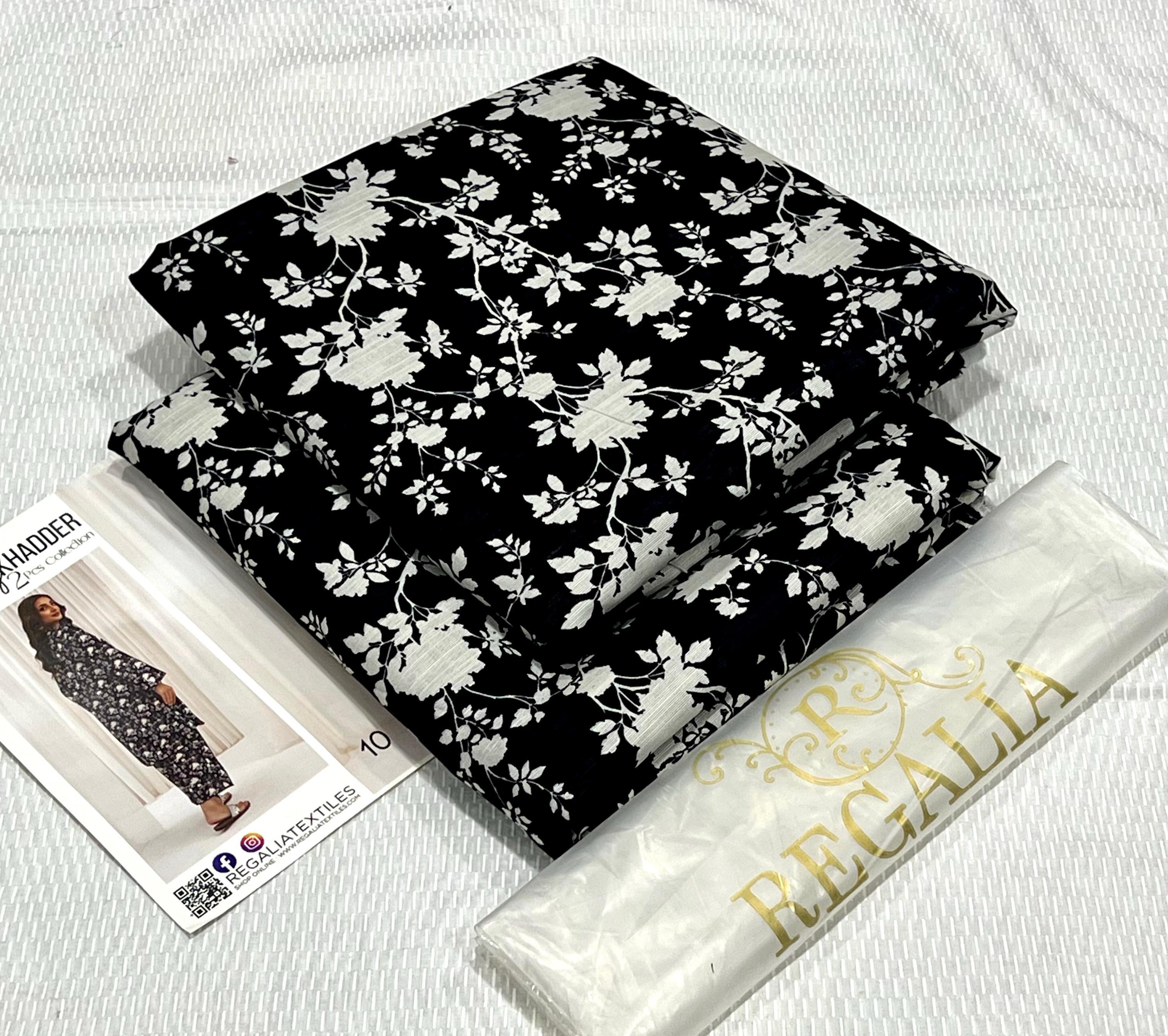 Regalia Cherry Khaddar Unstitched 2Piece D-10