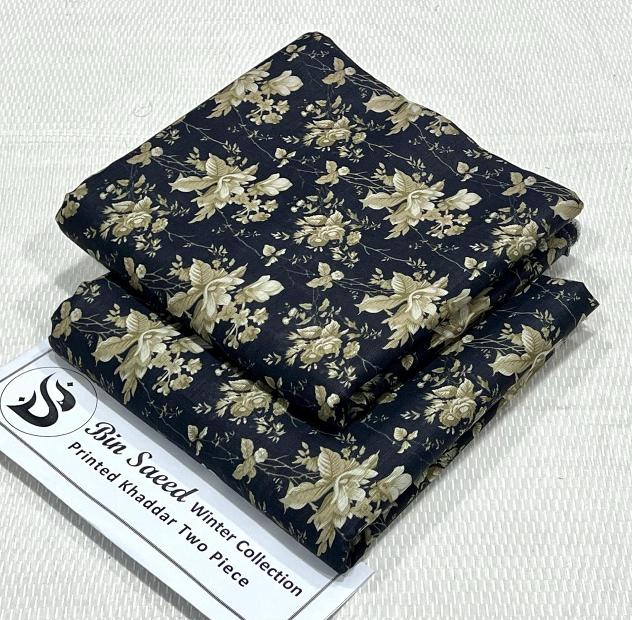 Bin Saeed Khaddar Unstitched 2Piece D-005