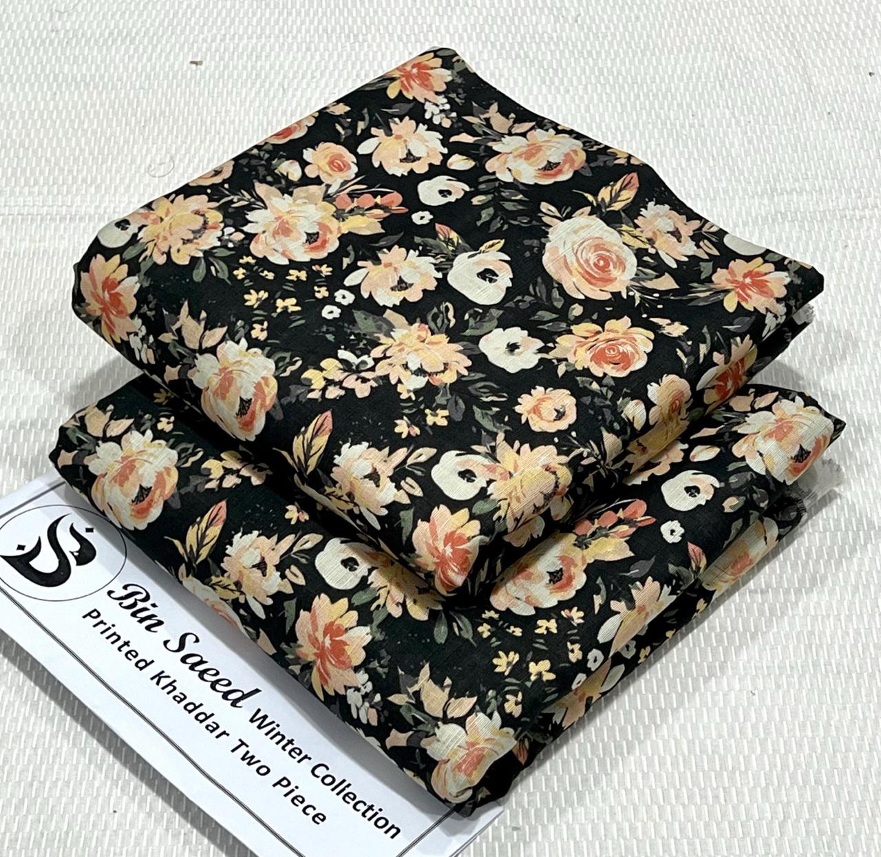 Bin Saeed Khaddar Unstitched 2Piece D-007