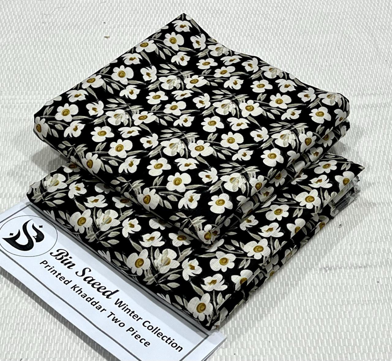 Bin Saeed Khaddar Unstitched 2Piece D-010