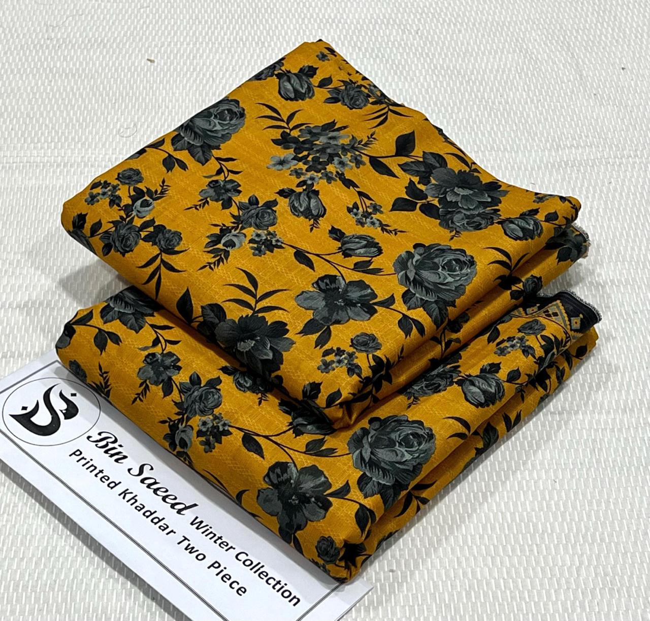 Bin Saeed Khaddar Unstitched 2Piece D-011