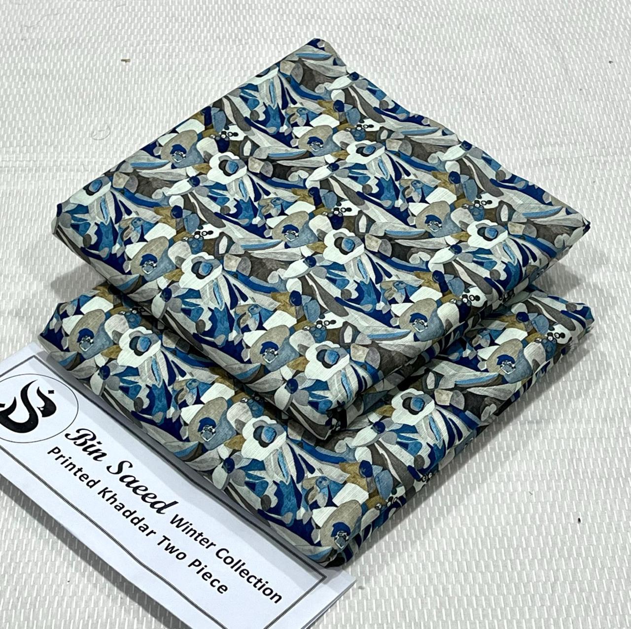 Bin Saeed Khaddar Unstitched 2Piece D-013