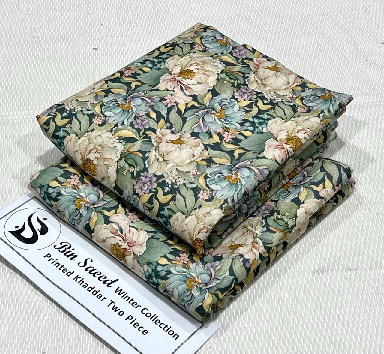 Bin Saeed Khaddar Unstitched 2Piece D-019