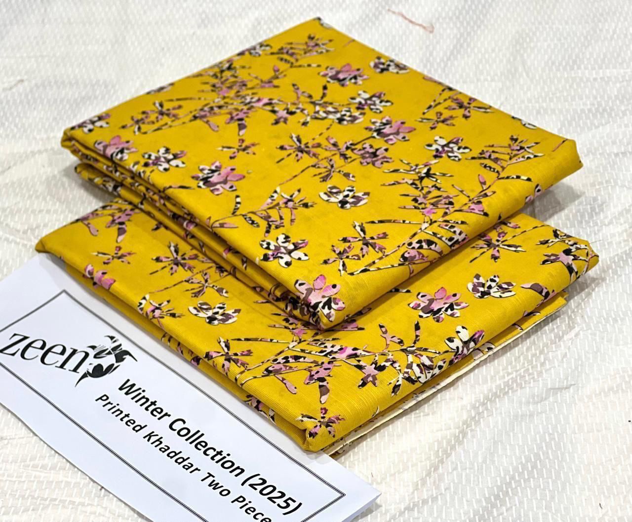 ZEEN Khaddar Unstitched 2Piece D-030