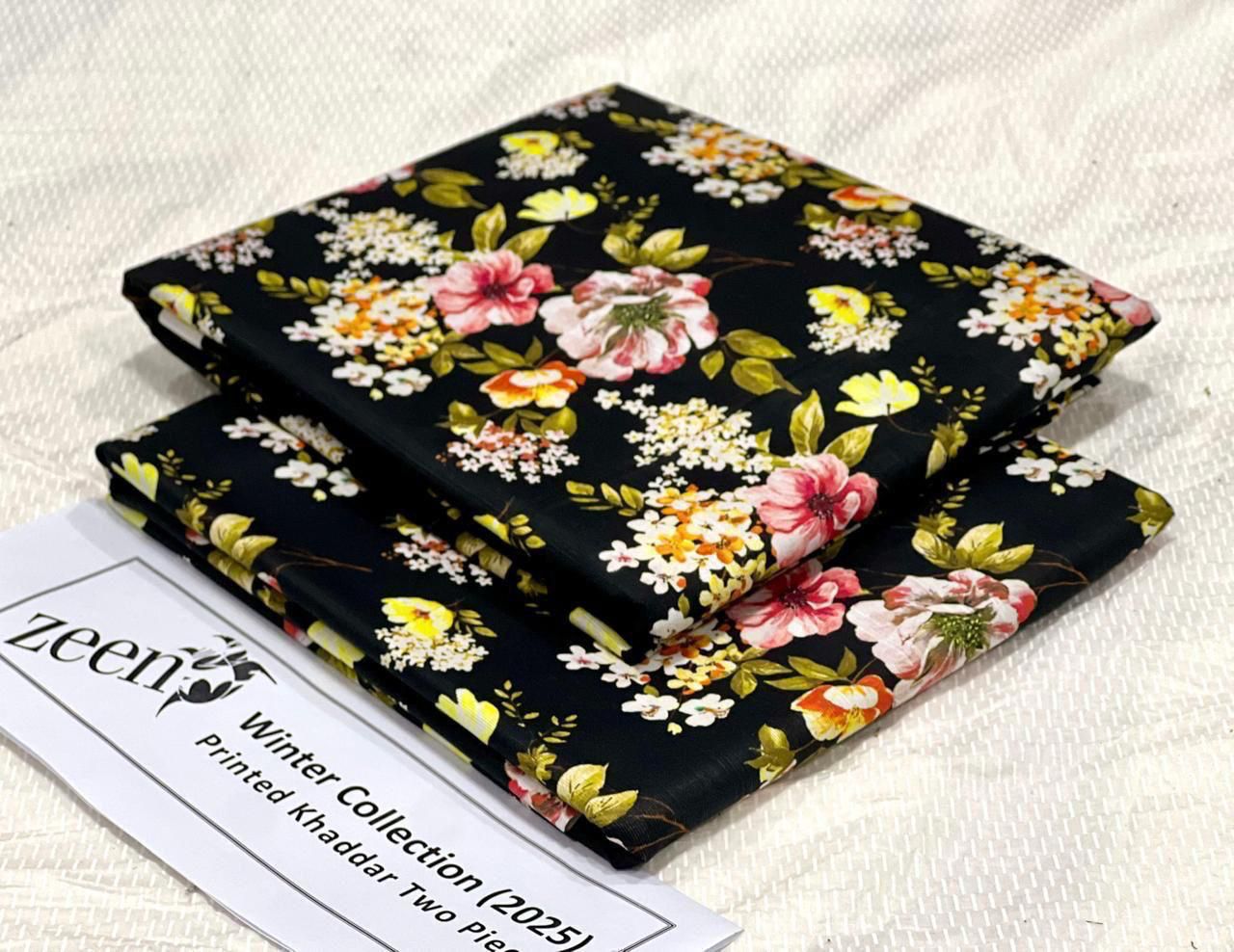 ZEEN Khaddar Unstitched 2Piece D-041