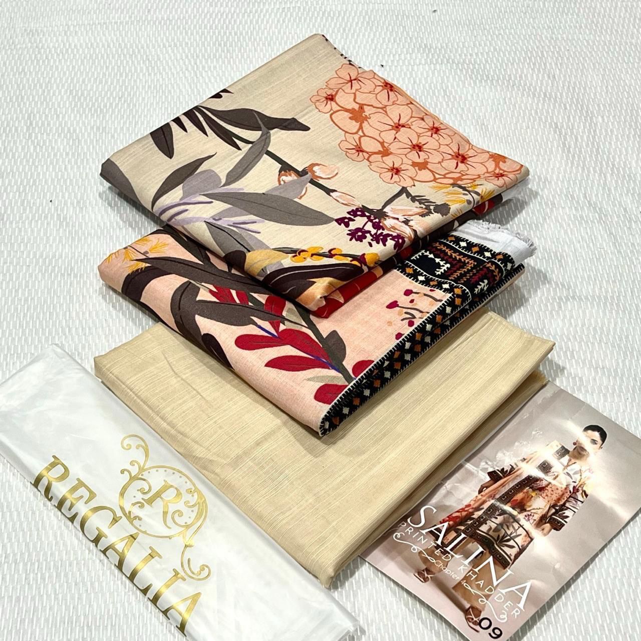 Salina Khaddar 3Piece D-001