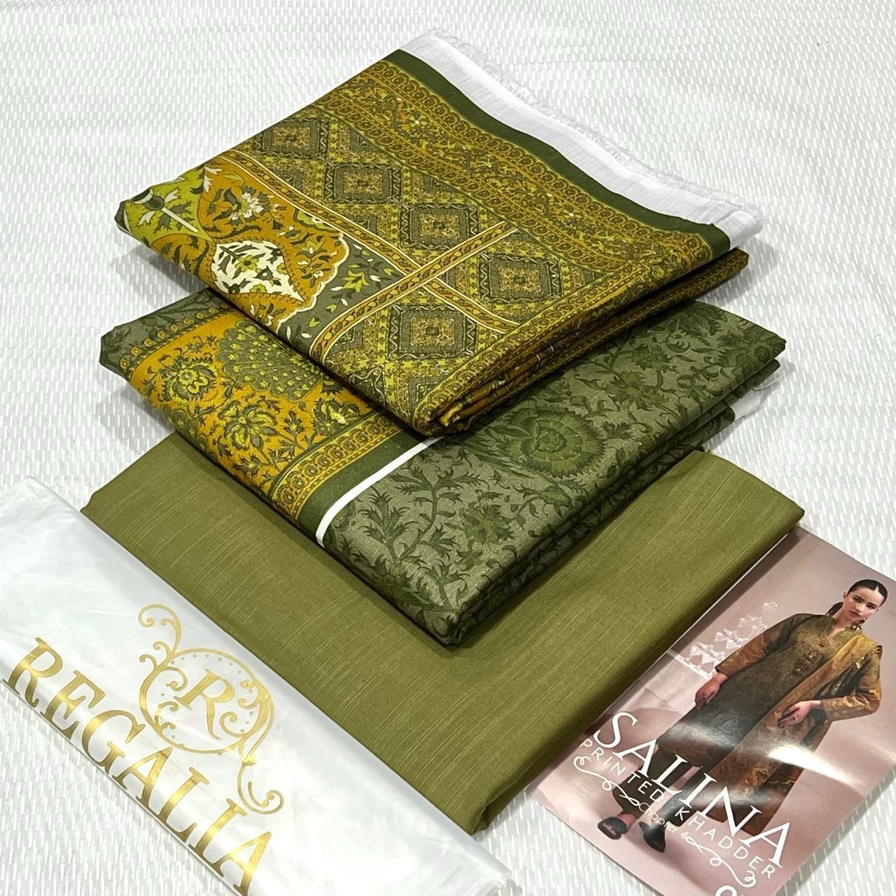 Salina Khaddar 3Piece D-002