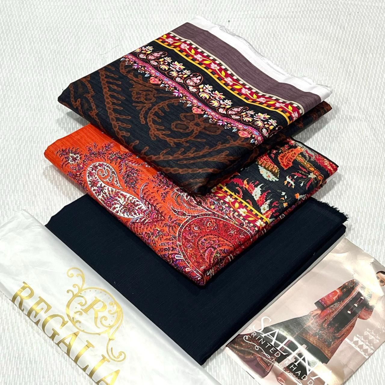 Salina Khaddar 3Piece D-006